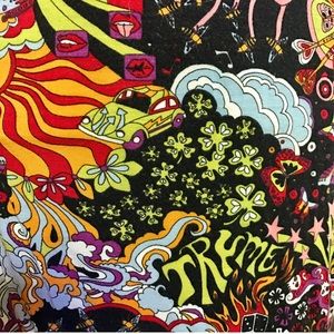 60’s Print Mini Dress✌🏼